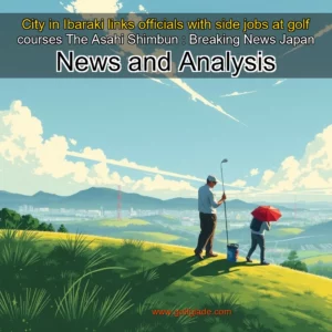 Read more about the article City in Ibaraki links officials with side  jobs at golf courses  The Asahi Shimbun : Breaking News  Japan News and Analysis
