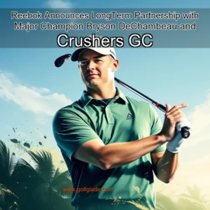 Read more about the article Reebok Announces LongTerm Partnership with Major Champion Bryson DeChambeau and Crushers GC