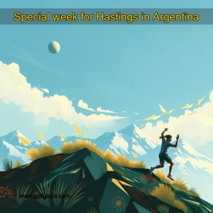 Artistic representation for Special week for Hastings in Argentina