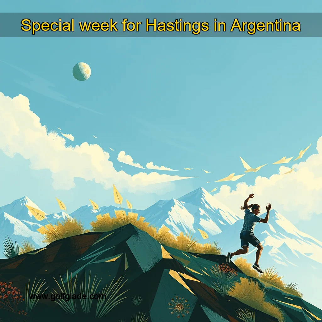 Artistic representation for Special week for Hastings in Argentina