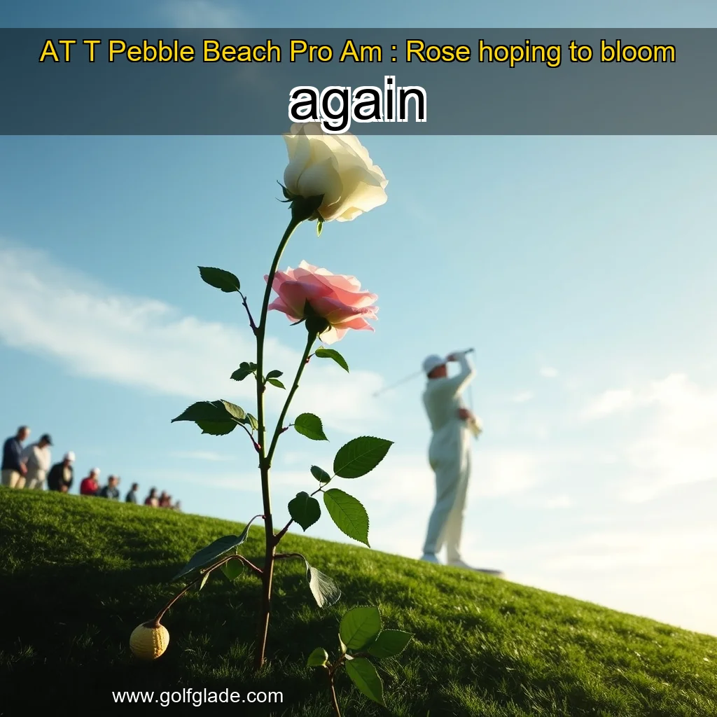 Artistic representation for AT T Pebble Beach Pro Am : Rose hoping to bloom again