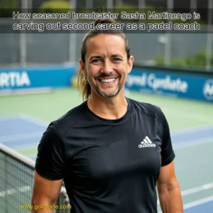 Read more about the article How seasoned broadcaster Sasha Martinengo is carving out second career as a padel coach