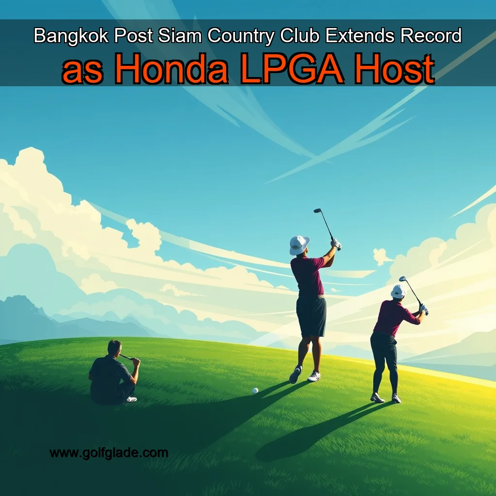 Read more about the article Bangkok Post  Siam Country Club Extends Record as Honda LPGA Host