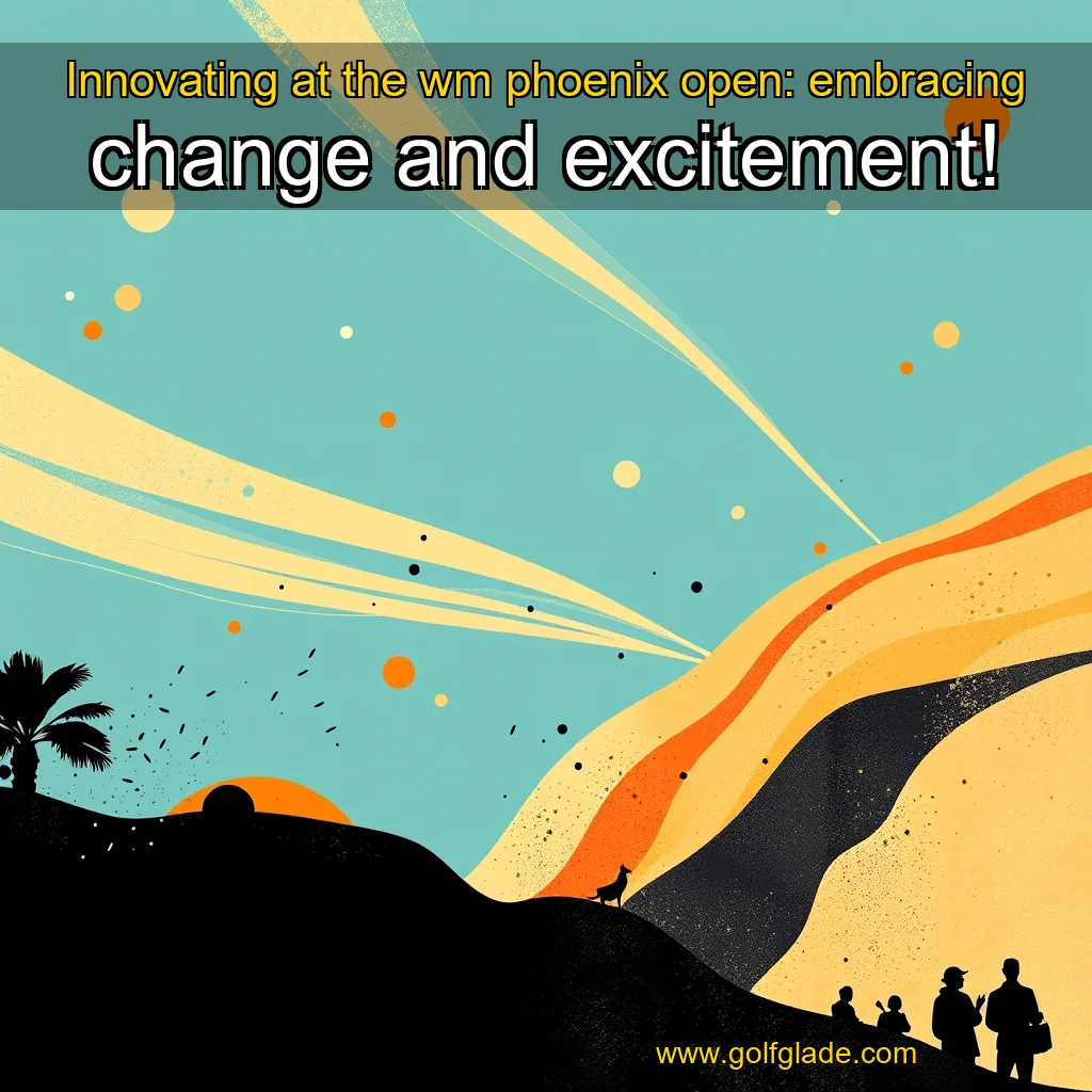 You are currently viewing Innovating at the wm phoenix open: embracing change and excitement!