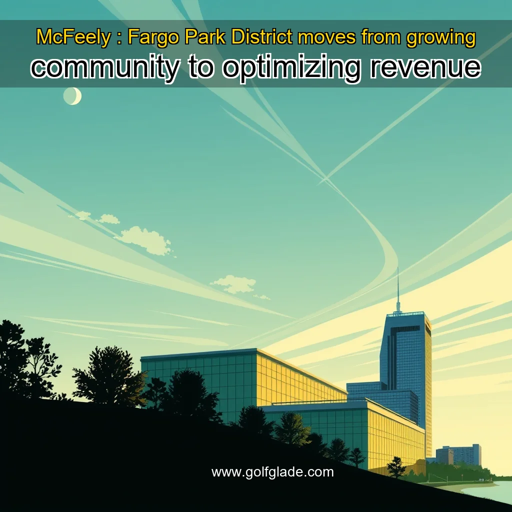 Artistic representation for McFeely : Fargo Park District moves from growing community to optimizing revenue