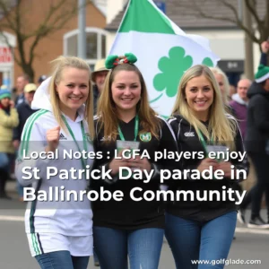 Read more about the article Local Notes : LGFA players enjoy St Patrick Day parade in Ballinrobe   Community