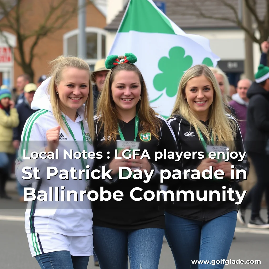 Read more about the article Local Notes : LGFA players enjoy St Patrick Day parade in Ballinrobe   Community