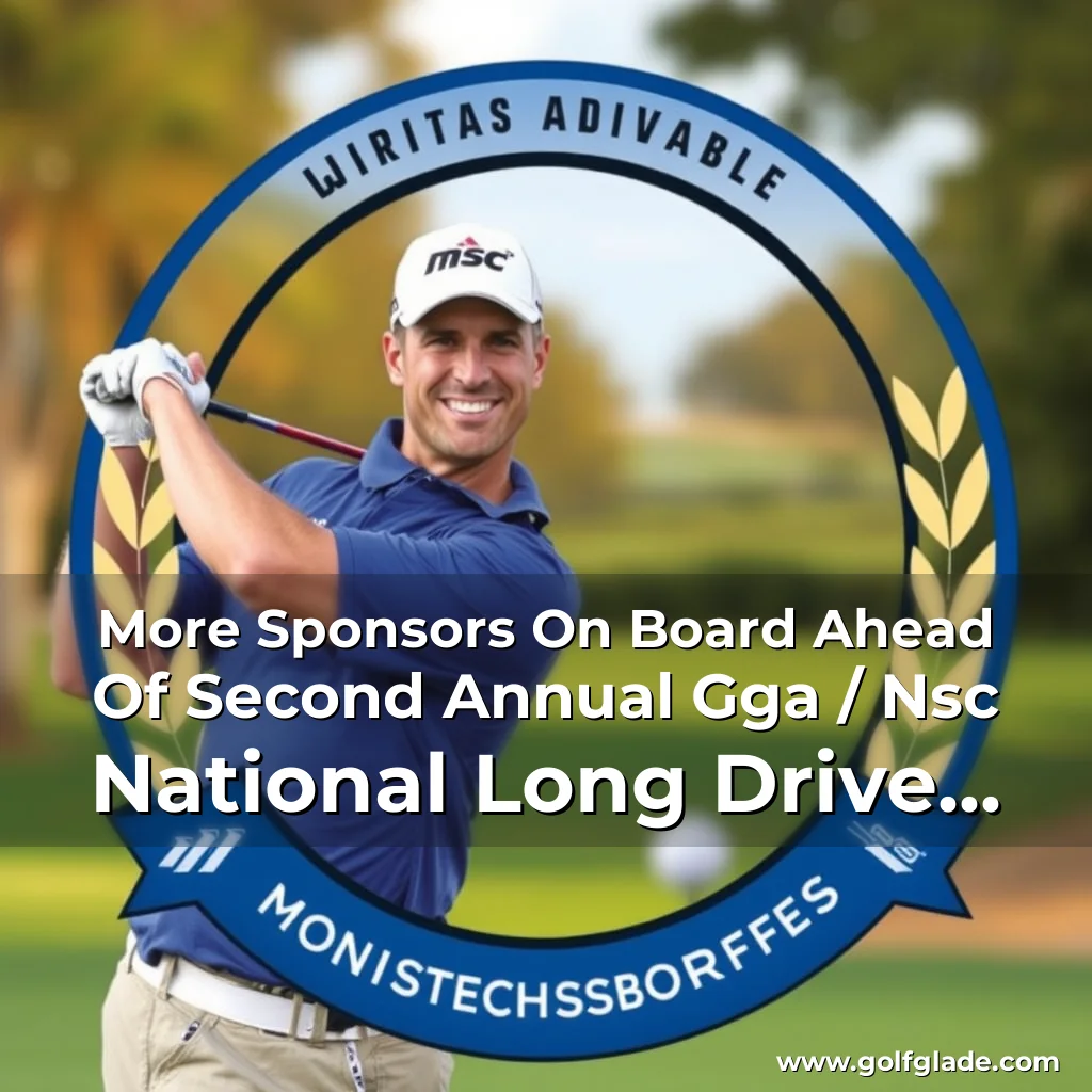 Read more about the article More Sponsors On Board Ahead Of Second Annual Gga / Nsc National Long Drive Championship Set For Saturday, Nov. 24, 2018 In St.