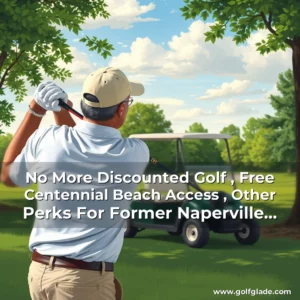 Read more about the article No More Discounted Golf , Free Centennial Beach Access , Other Perks For Former Naperville Park Board Members And Their Families, And A New Golf Course In Naperville, Ill.