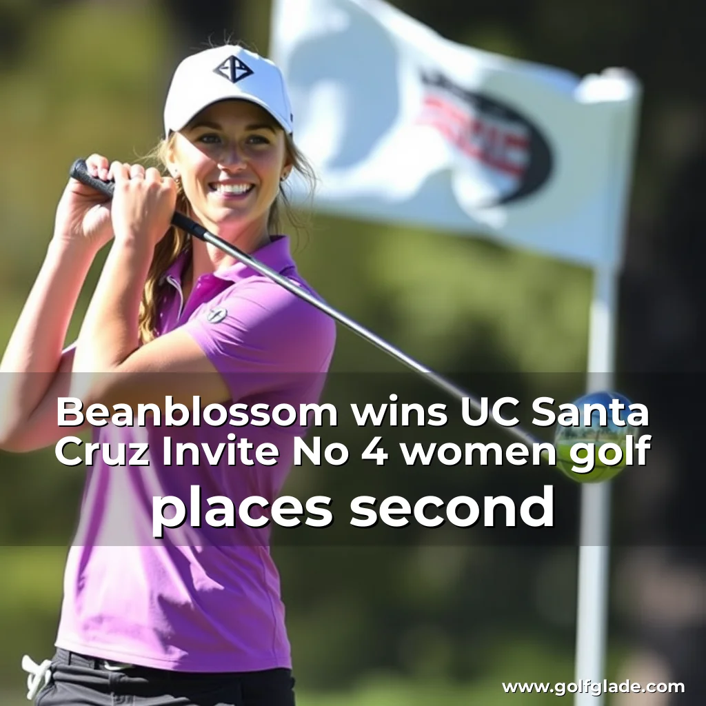 Read more about the article Beanblossom wins UC Santa Cruz Invite  No  4 women golf places second