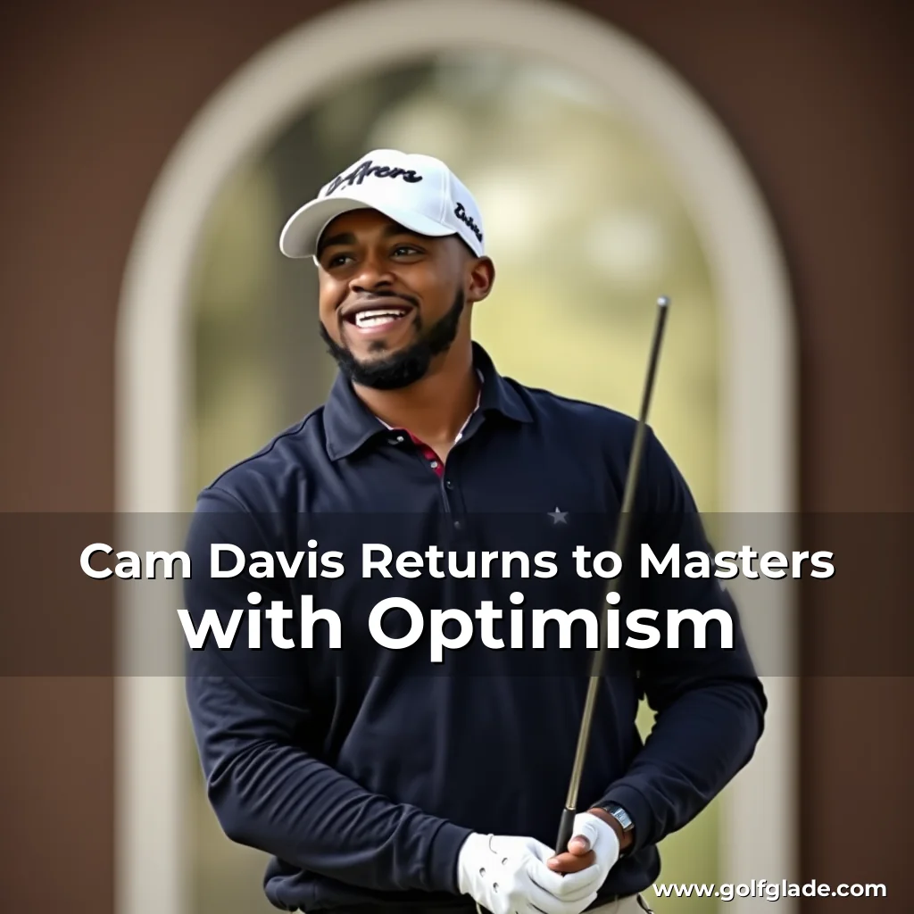 Read more about the article Cam Davis Returns to Masters with Optimism