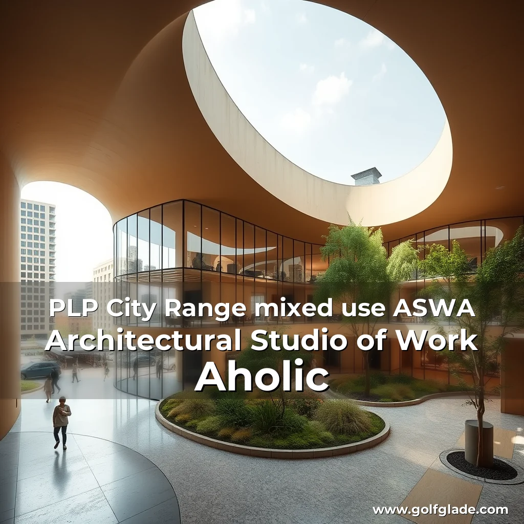 Read more about the article PLP City Range mixed  use  ASWA  Architectural Studio of Work  Aholic
