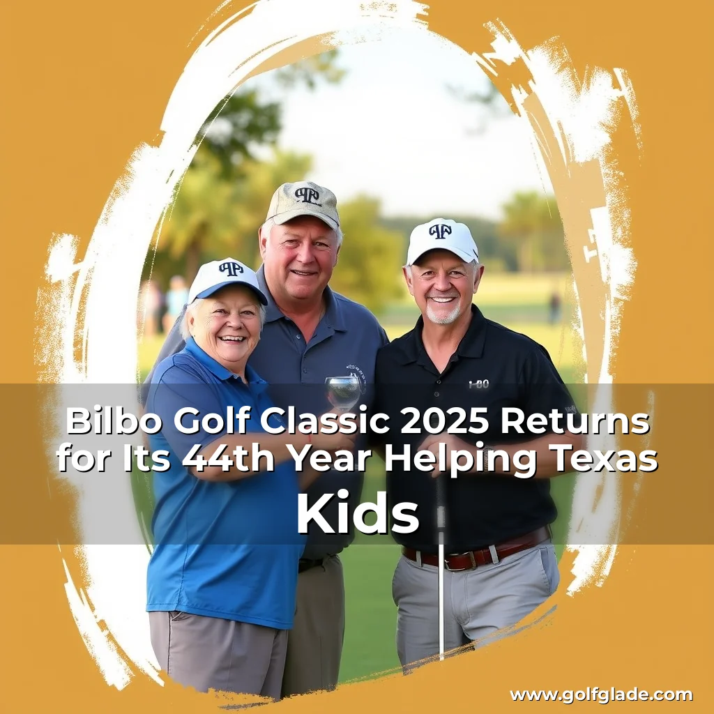 You are currently viewing Bilbo Golf Classic 2025 Returns for Its 44th Year Helping Texas Kids