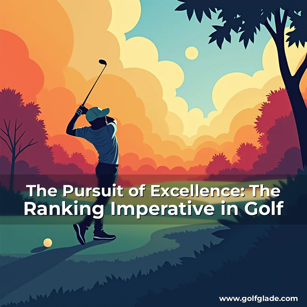 Read more about the article The Pursuit of Excellence: The Ranking Imperative in Golf