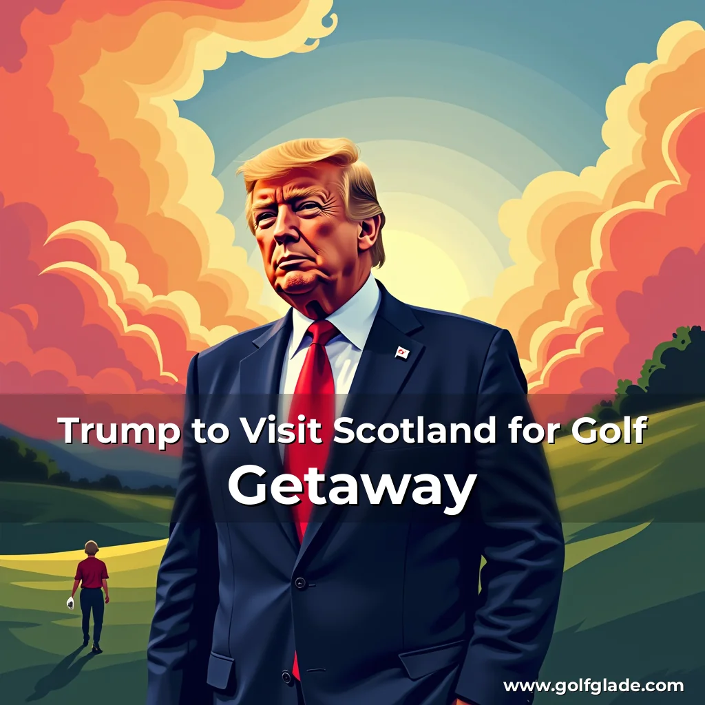 Read more about the article Trump to Visit Scotland for Golf Getaway
