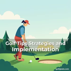 Artistic representation for Golf Tips Strategies and Implementation